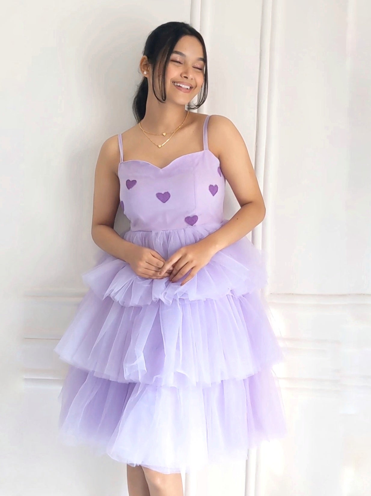 Purple Blush Barbie Dress