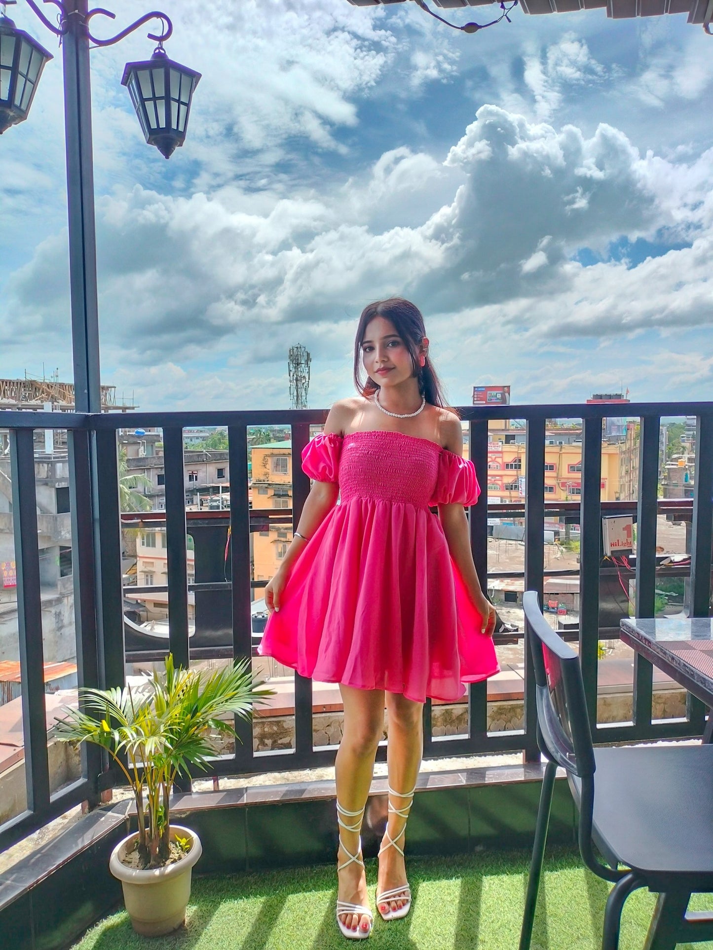 Pink fionna Dress