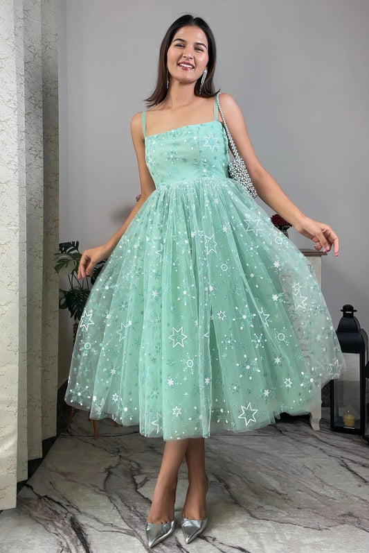 Green Fairy Frolic Dress