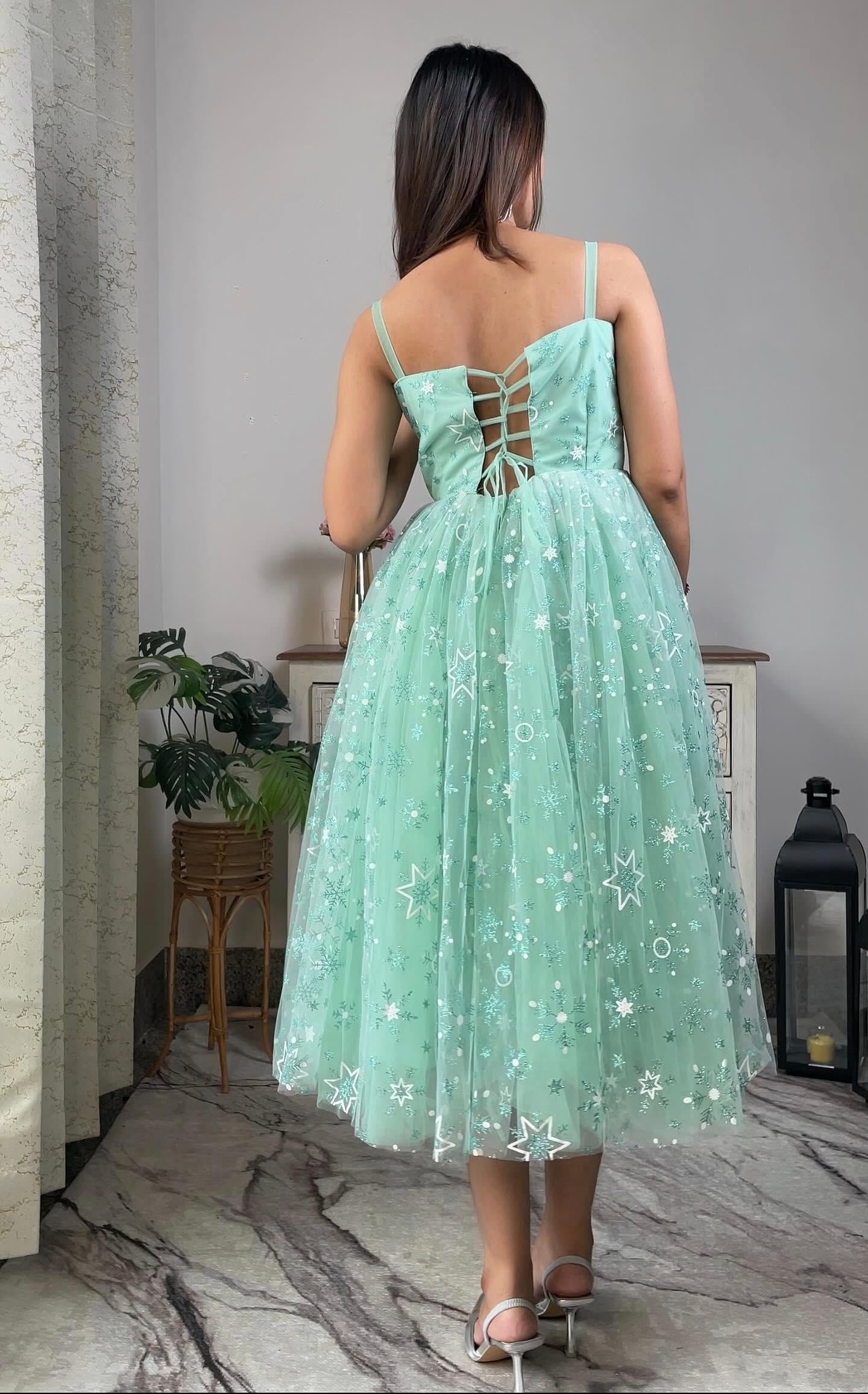 Green Fairy Frolic Dress