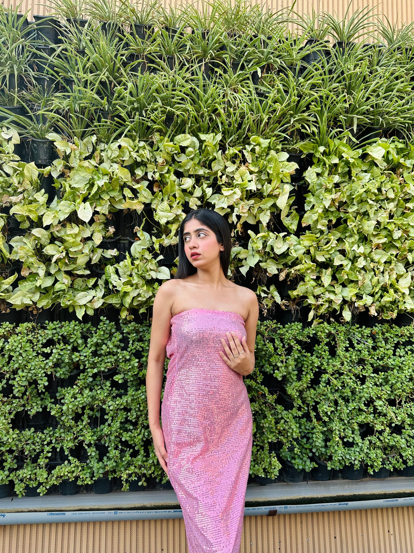 Pink Stellar Shimmer Dress