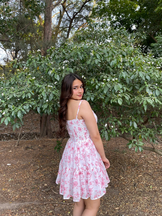 FLORAL SKATER DRESS