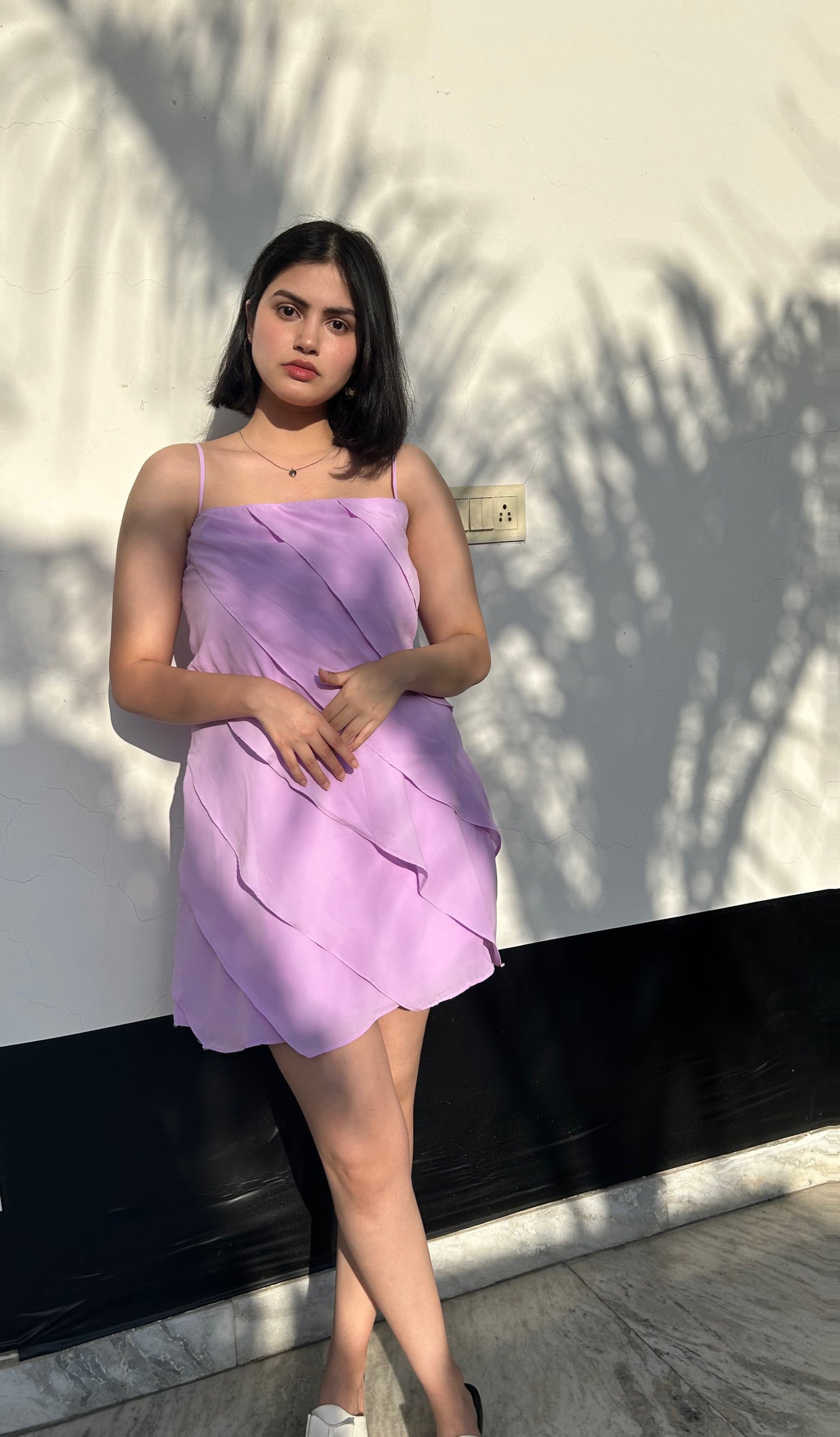 Purple merry Dress