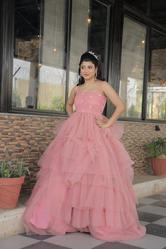 Blushing Ballerina Pink Ball Gown