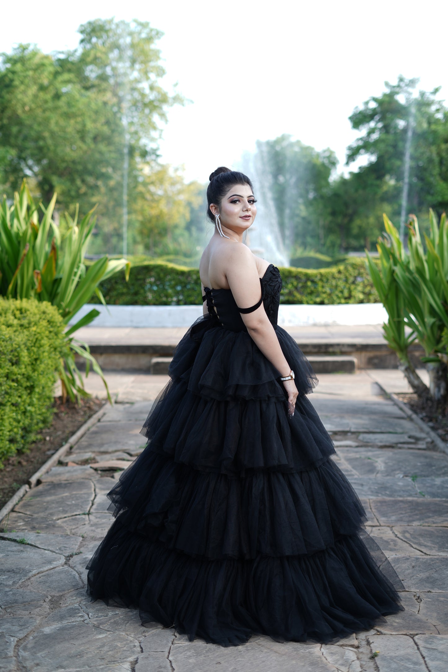 Twilight Mystique Black Ball Gown