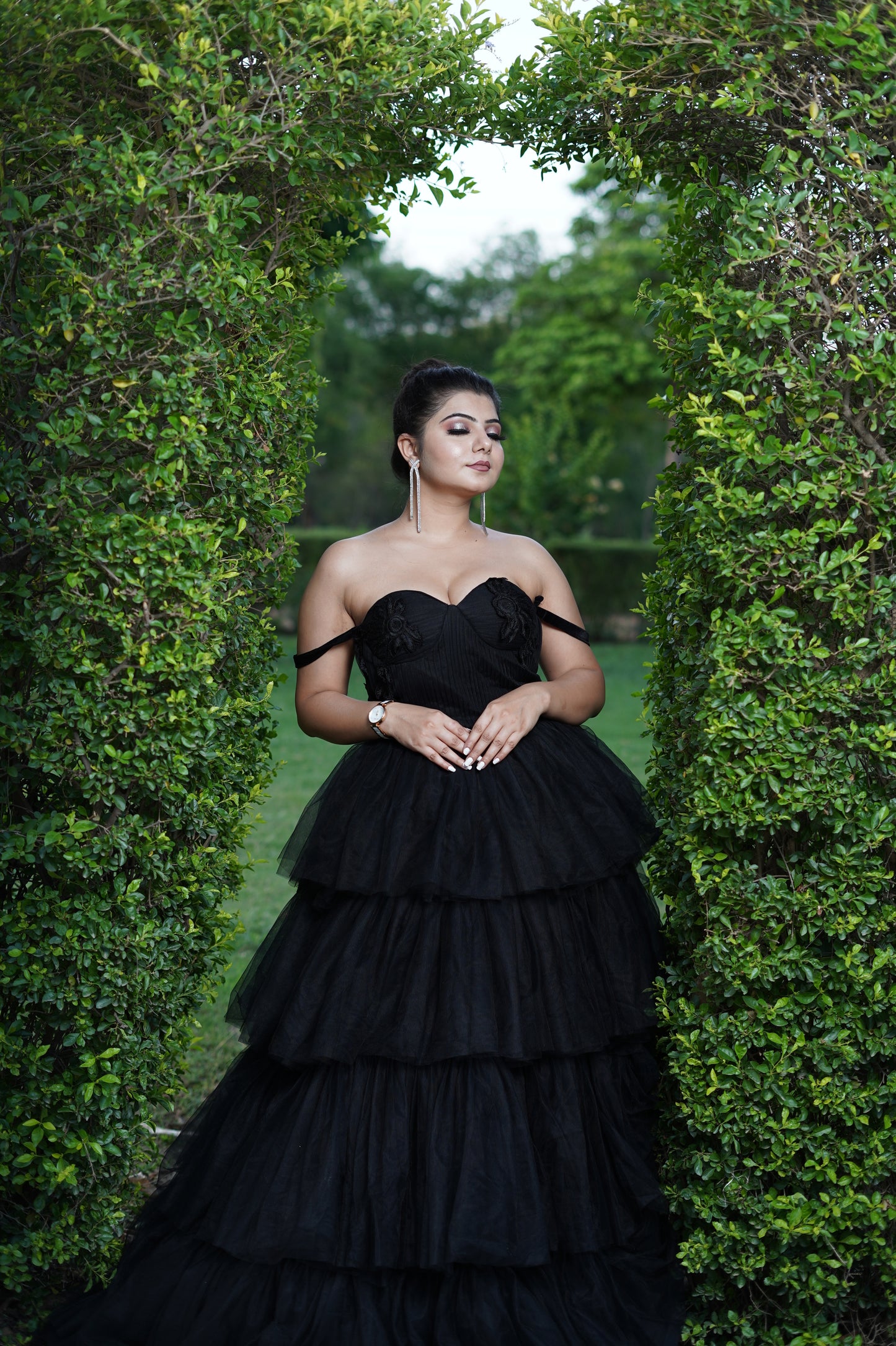 Twilight Mystique Black Ball Gown