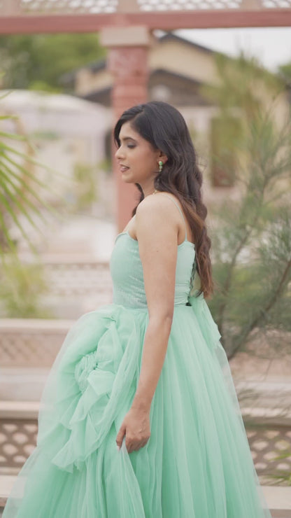 Pistachio Princess Ball Gown