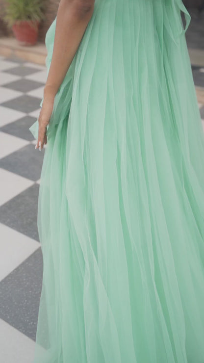 Pistachio Princess Ball Gown