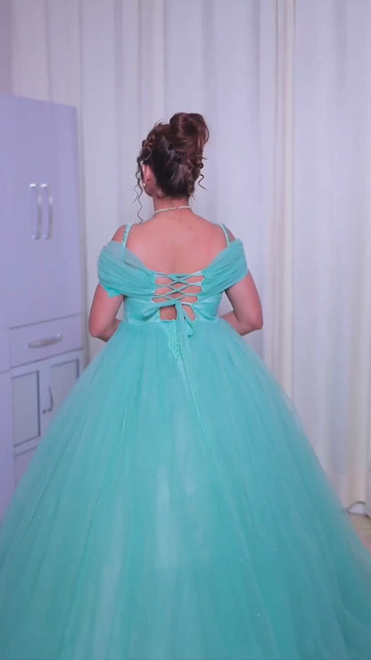 Bella Butterfly Ball Gown