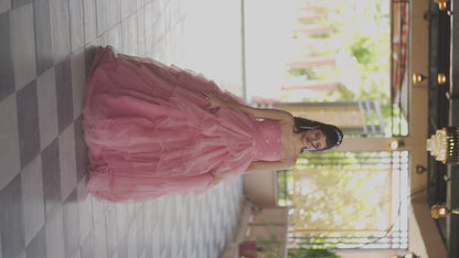 Blushing Ballerina Pink Ball Gown